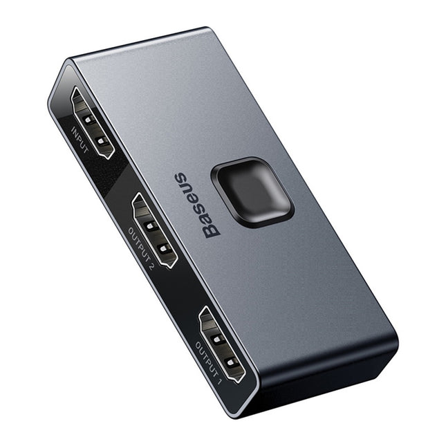 Switcher HDMI 2 en 1, Baseus, 4K