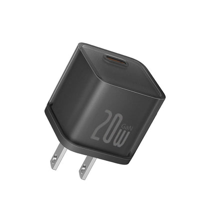 Cargador Rápido Tipo C, 20W, Negro