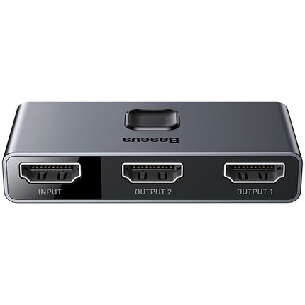 Switcher HDMI 2 en 1, Baseus, 4K
