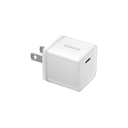 Cargador Rápido USB-C y Cable Nylon USB-C 1 Metro, Baseus, PD 20W