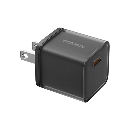 Cargador Rápido Tipo C, Baseus, 30W, Negro