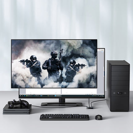 Switcher HDMI 2 en 1, Baseus, 4K