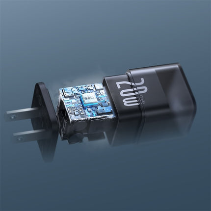 Cargador Rápido Tipo C, 20W, Negro