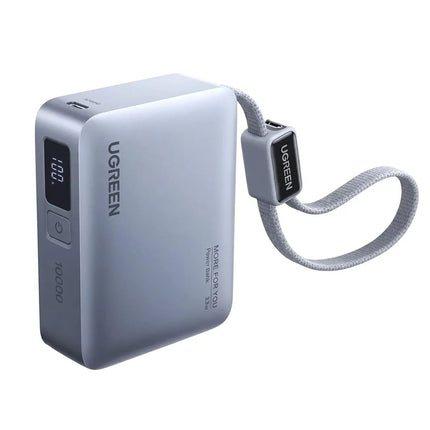 Batería Portátil 33W C/Cable USB-C 10000mAh Ugreen