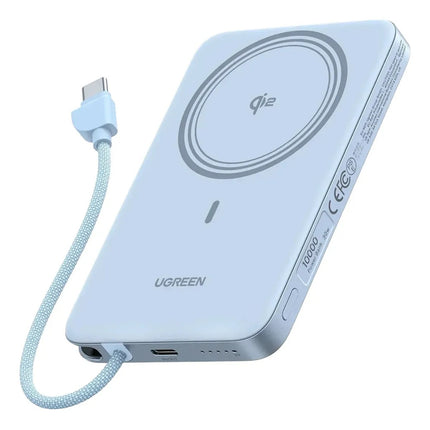 Batería Portátil Inalámbrico 30W 10000mAh Celeste Ugreen