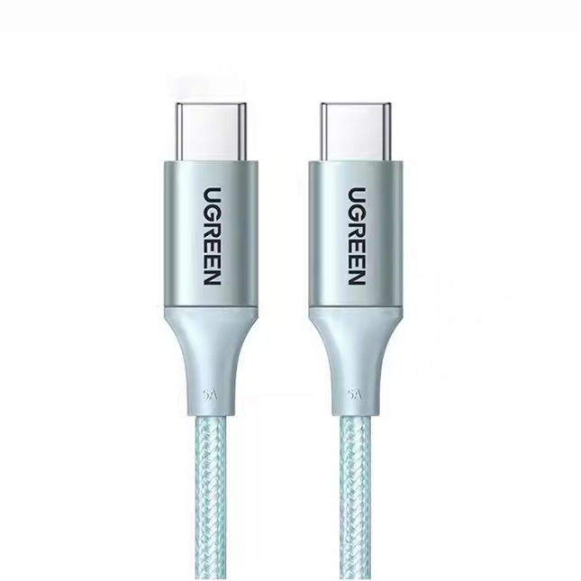 Cable USB-C A USB-C 100W 5A 2 Metros Verde Ugreen