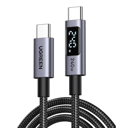 Cable Carga Rapido USB-C a USB-C 240W 1 Metro Ugreen