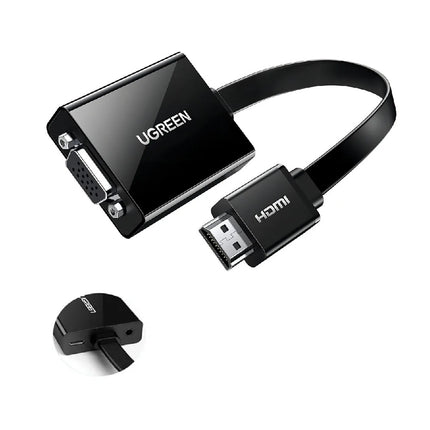 Convertidor HDMI a VGA + Audio y Plug 3.5 1920x1080 Ugreen