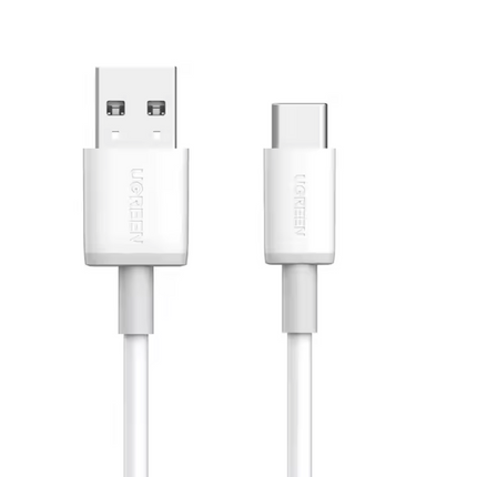 Cable carga rápida USB-A a USB-C 3A UGREEN Blanco