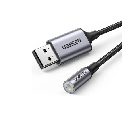 Adaptador de Audio USB2.0 a 3.5mm Ugreen