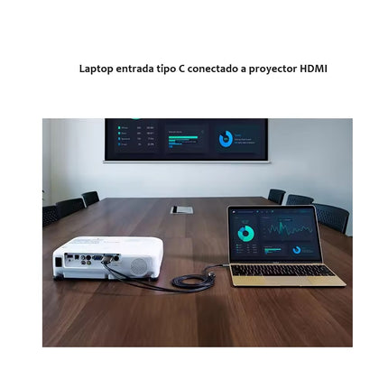 Cable USB-C a HDMI y USB-A UGREEN, 1.5 metros