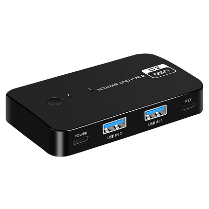 Switch Extensor USB3.0 2 Entradas 4 salidas