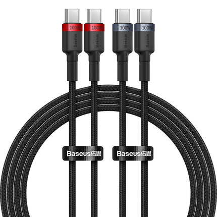 Cable Carga Rápida USB-C a USB-C, 100W, 2 metros C/U