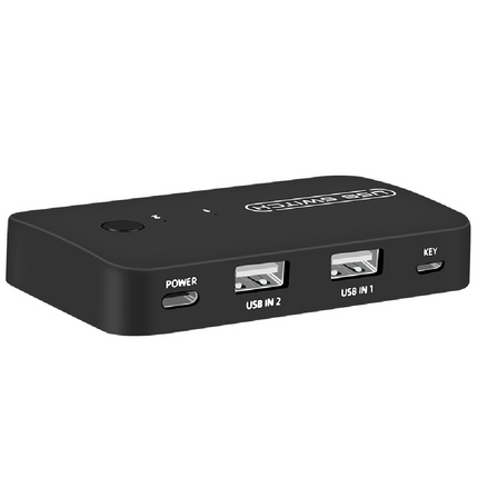 Switch USB2.0 2 Entradas 2 Salidas 2PC 1 teclado y Mouse