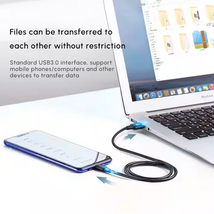 Cable Carga Rapido USB a USB-C UGREEN 2 Metros 3A