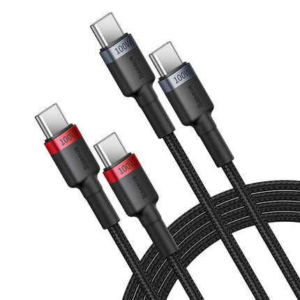 Cable Carga Rápida USB-C a USB-C, 100W, 2 metros C/U