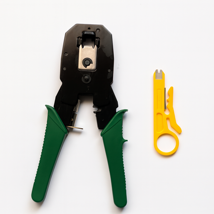 Kit Crimpeadora Ponchador RJ11/RJ12/RJ45 y