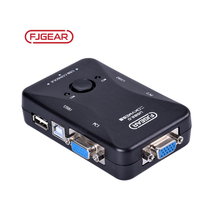 Switch VGA KVM Para 2PC y 1 monitor, Teclado y Mouse