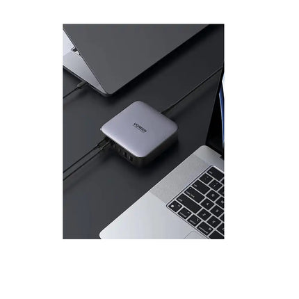 Cargador UGREEN de 200W, USB C, 6 puertos, GaN PD, Cargador rápido, USB C a C