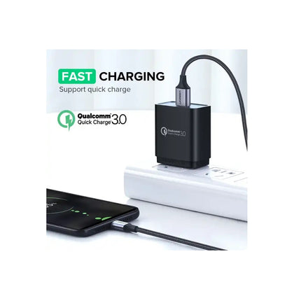 Cable UGREEN USB 2.0 a micro USB, Carga Rapida, 2 metros