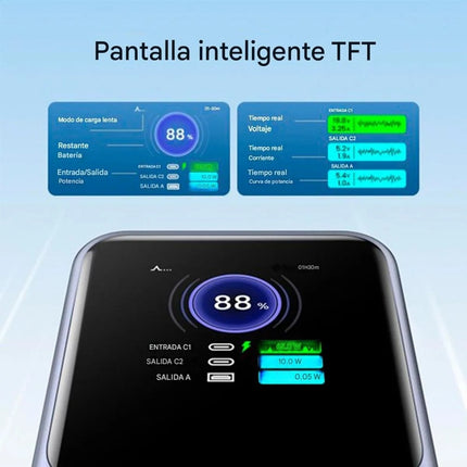 Batería Externa Portátil Ugreen 200W Gris 25000mAh