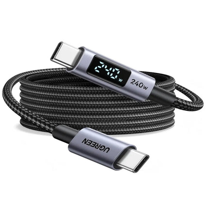 Cable Carga Rapido USB-C a USB-C 240W 1 Metro Ugreen