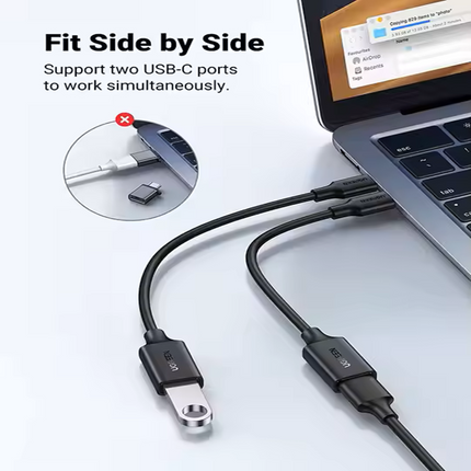 Cable Adaptador USB-C Macho a USB-A Hembra UGREEN Pack 2 unidades