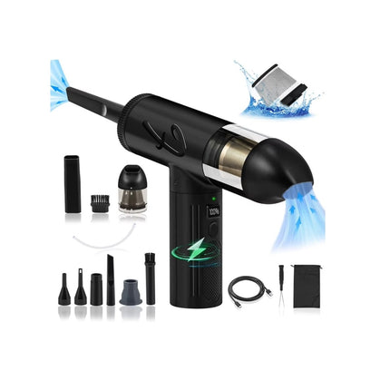 Pistola de Aire Comprimido Aspira y Sopla Velocidad 90000 RPM