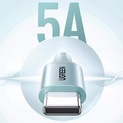 Cable USB-C A USB-C 100W 5A 2 Metros Verde Ugreen