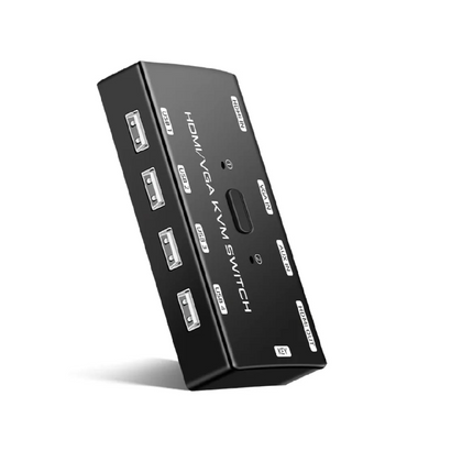 Switch 2 puerto HDMI, 1 VGA KVM, HD 1920*1080p Para 2PC