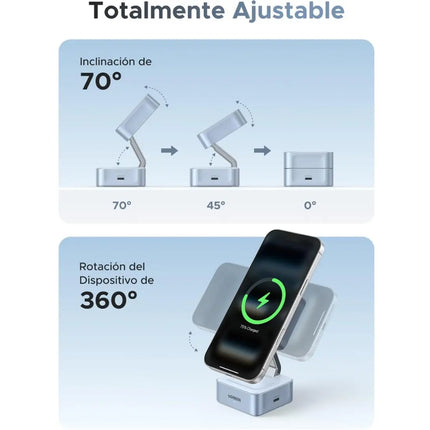 Cargador Inalámbrico Magnético 2 en 1 25W Ugreen