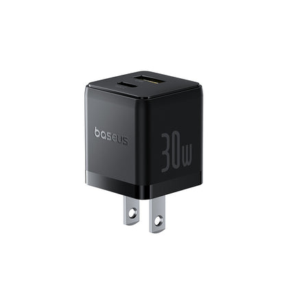 Cargador Rápido 30W USB-C y USB-A, Cable 1M 60W, Baseus