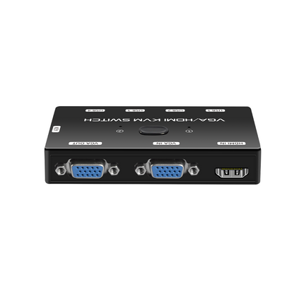 Switch 2 puerto VGA, 1 HDMI KVM, HD 1920*1080p Para 2PC