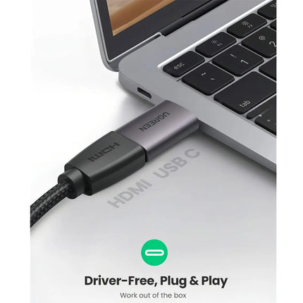 Adaptador USB-C a HDMI Hembra 4K Ugreen