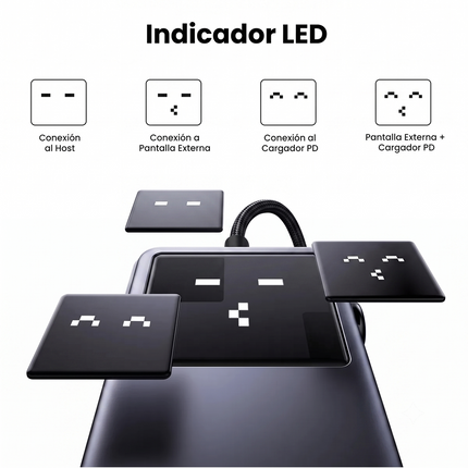 Hub Multipuerto 7 en 1 USB-C HDMI Ethernet 4K Ugreen