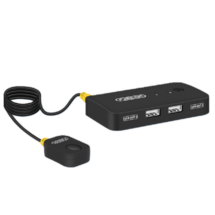 Switch USB2.0 2 Entradas 2 Salidas 2PC 1 teclado y Mouse