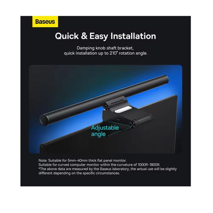 Lámpara Para Monitor Magnético, Baseus i-work3