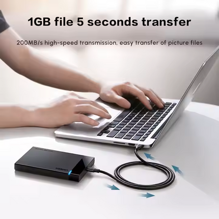 Cable Carga Rapido USB a USB-C UGREEN 2 Metros 3A