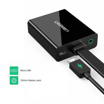 Convertidor HDMI a VGA + Audio y Plug 3.5 1920x1080 Ugreen