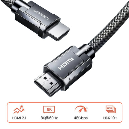 Cable HDMI 2.1, 8k, Macho a Macho, 5 metros, 3D UGREEN