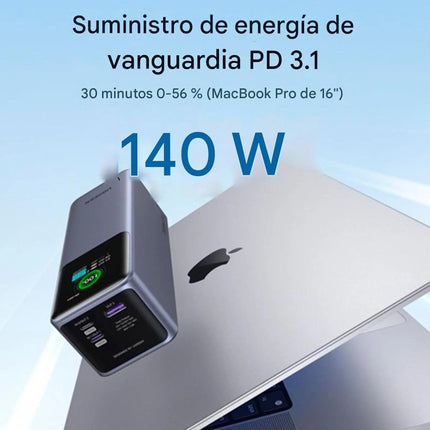 Batería Externa Portátil Ugreen 200W Gris 25000mAh