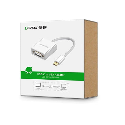 Adaptador UGREEN USB C Macho a VGA hembra 1920x1080P@60Hz