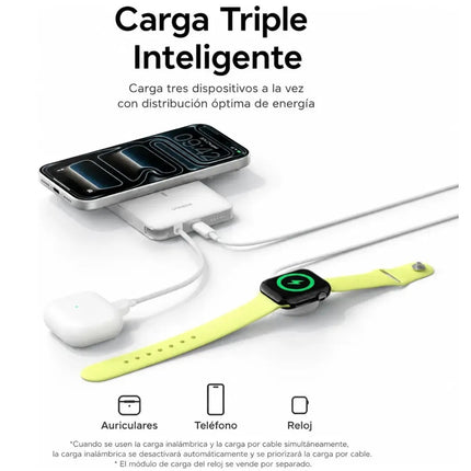 Batería Portátil Magnético 30W Con Cable UBS-C Carga Rápida Ugreen