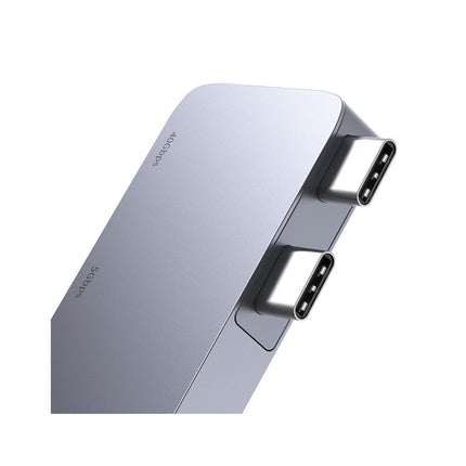 Adaptador para Laptop USB-Cx2 6 Puertos 3.0 Baseus