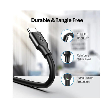 Cable carga rápida USB-A a USB-C 3A 2M UGREEN