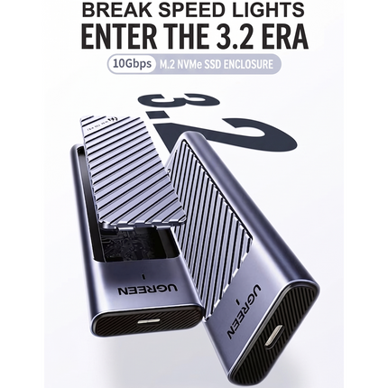 Carcasa Para SSD M.2 NVMe 10Gbps Ugreen