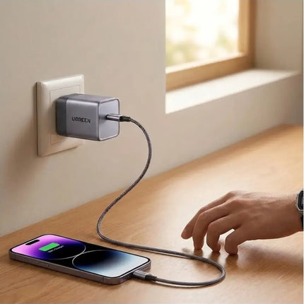 Cargador Rapído 45W UBS-C GAN Para Android y iOS Ugreen