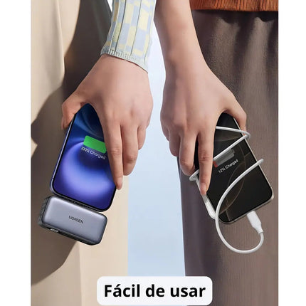 Batería Portátil 20W 5000mAh USB-C Carga Segura Ugreen