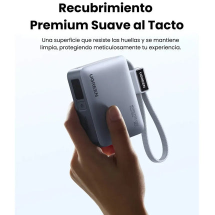 Batería Portátil 33W C/Cable USB-C 10000mAh Ugreen