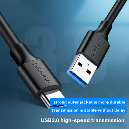 Cable Carga Rapido USB a USB-C UGREEN 2 Metros 3A